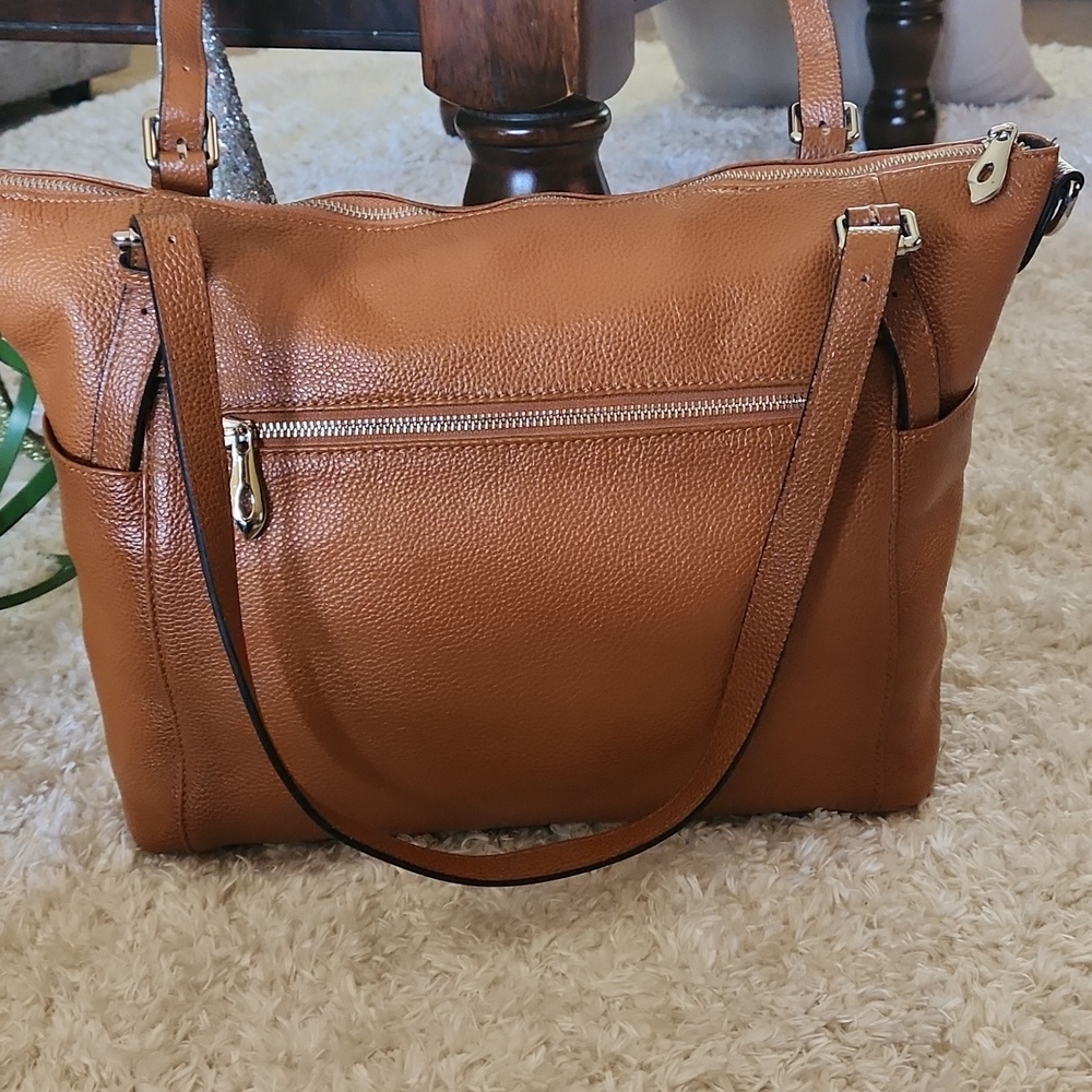 KATTEE genuine leather Large tote-EUC